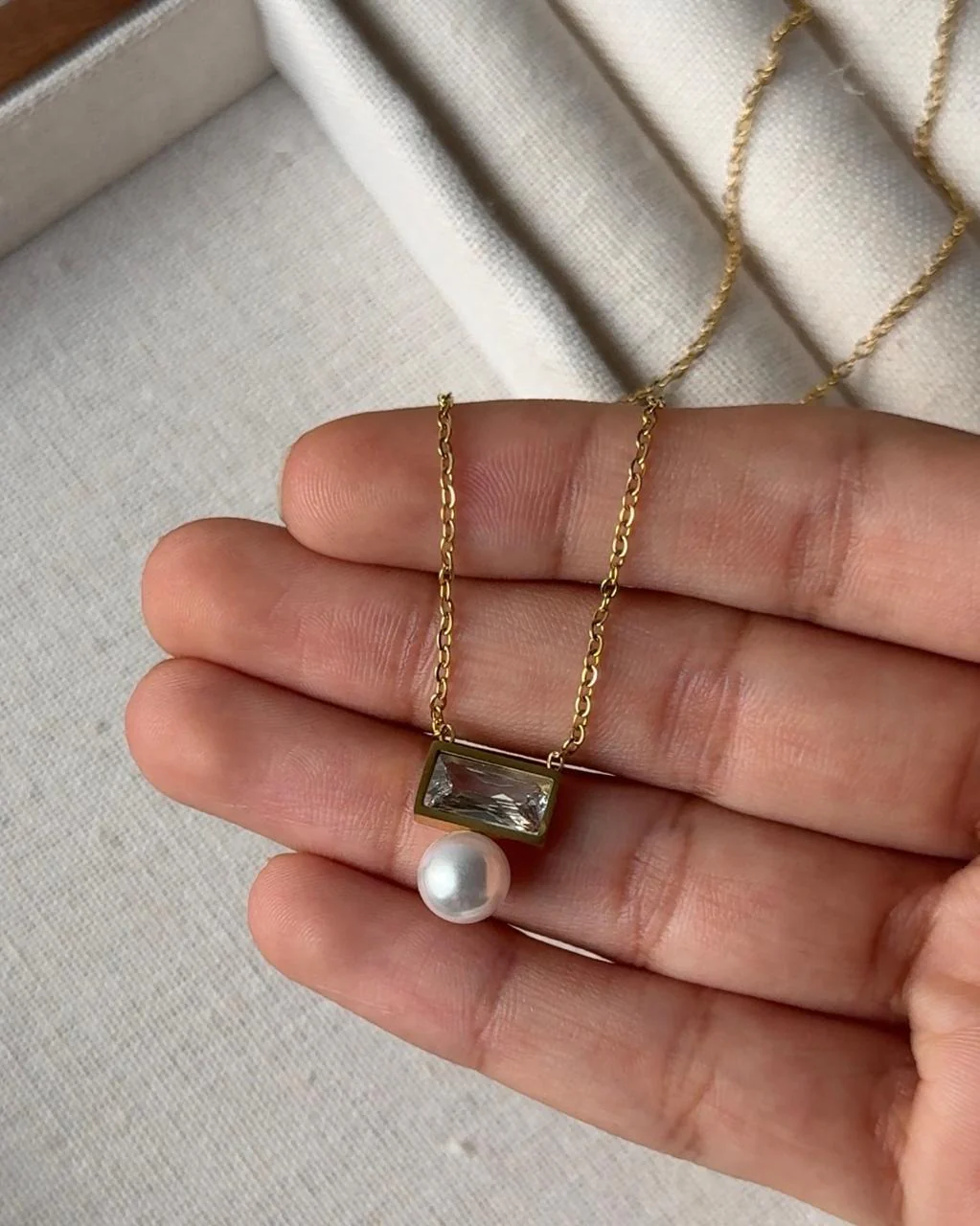 A wish of Pearl! Necklace - Image 2