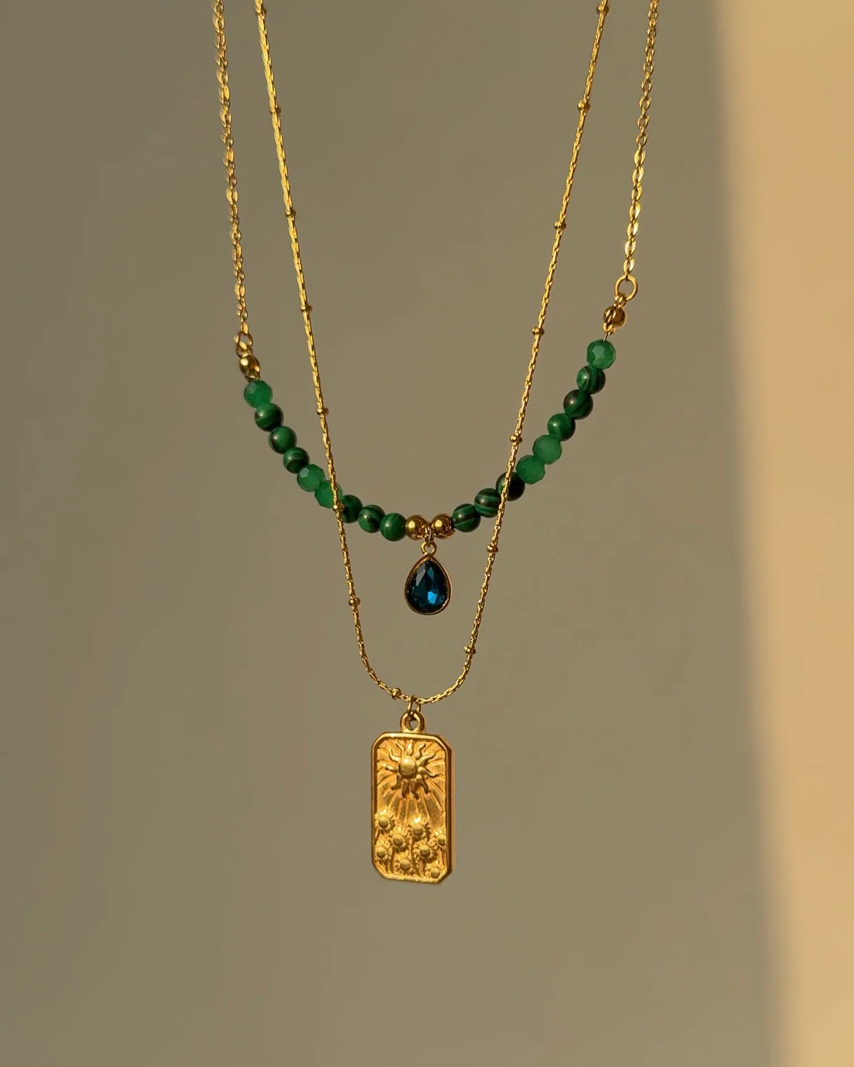 Alexandra Beaded Vintage Necklace