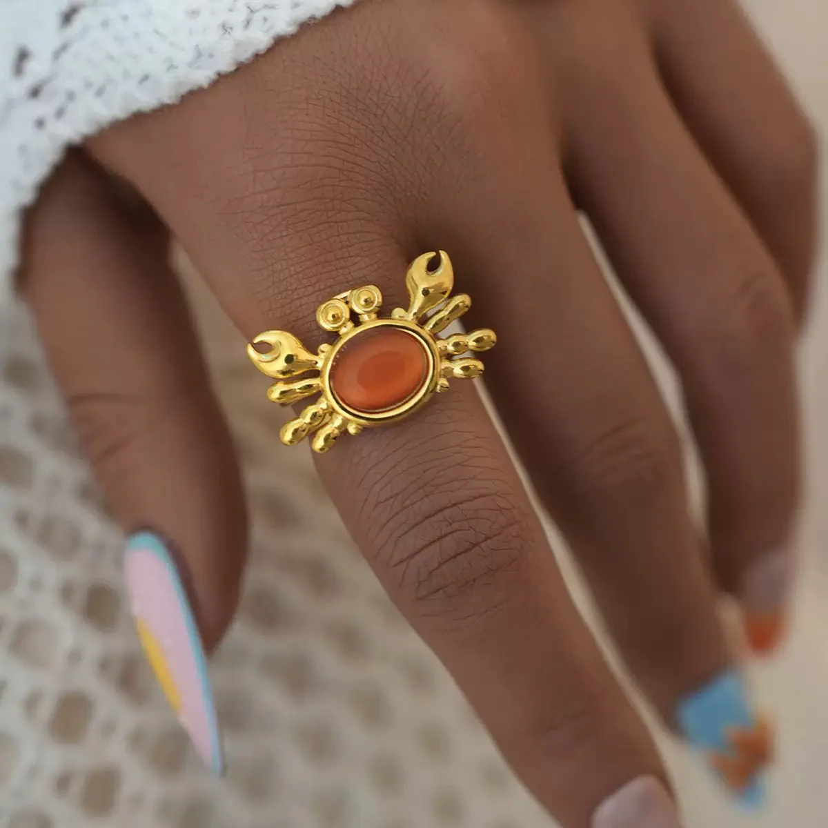 Amalfi Crab Ring - Image 3