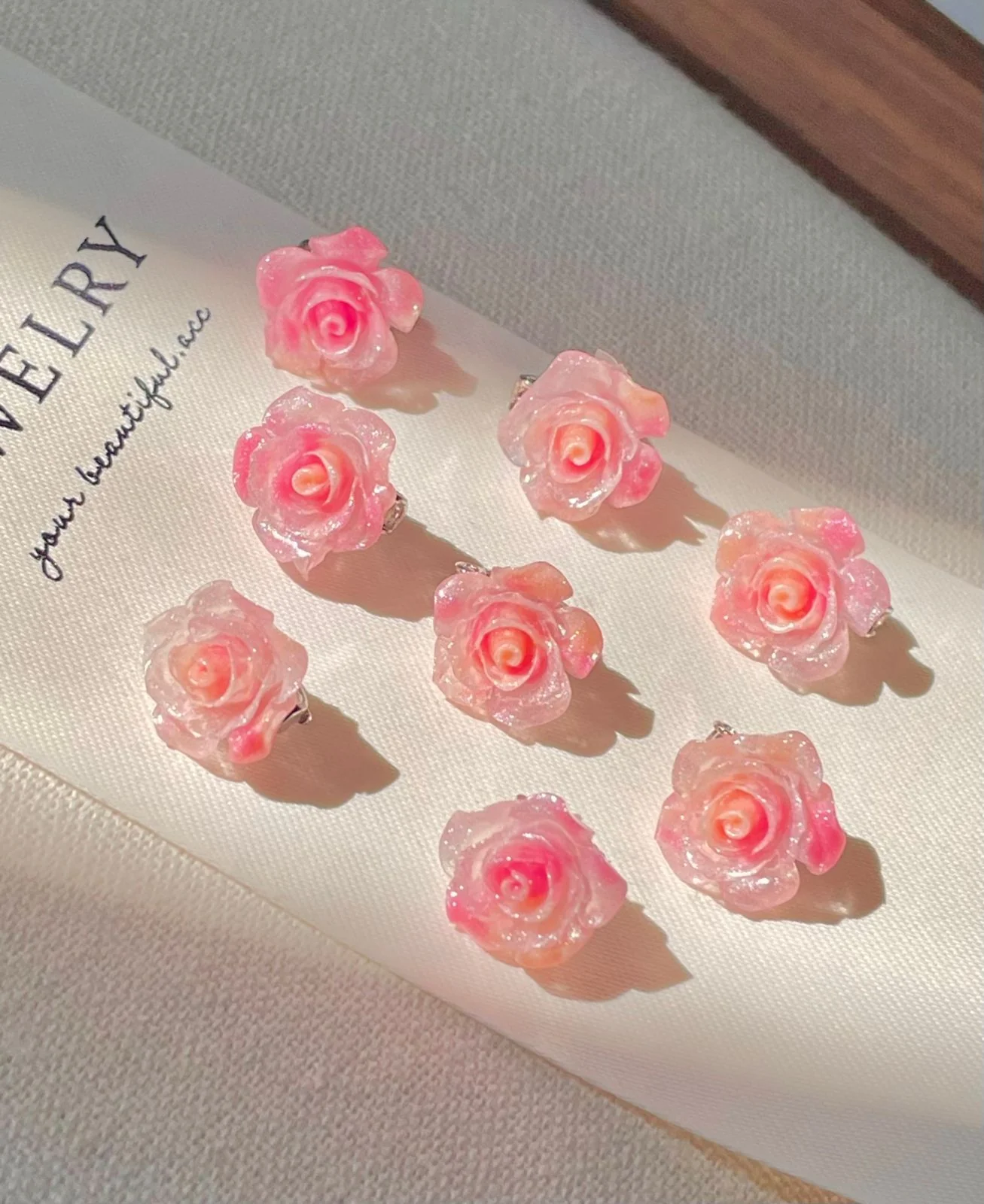 Angel Aura Rose Pins (pack of 8)