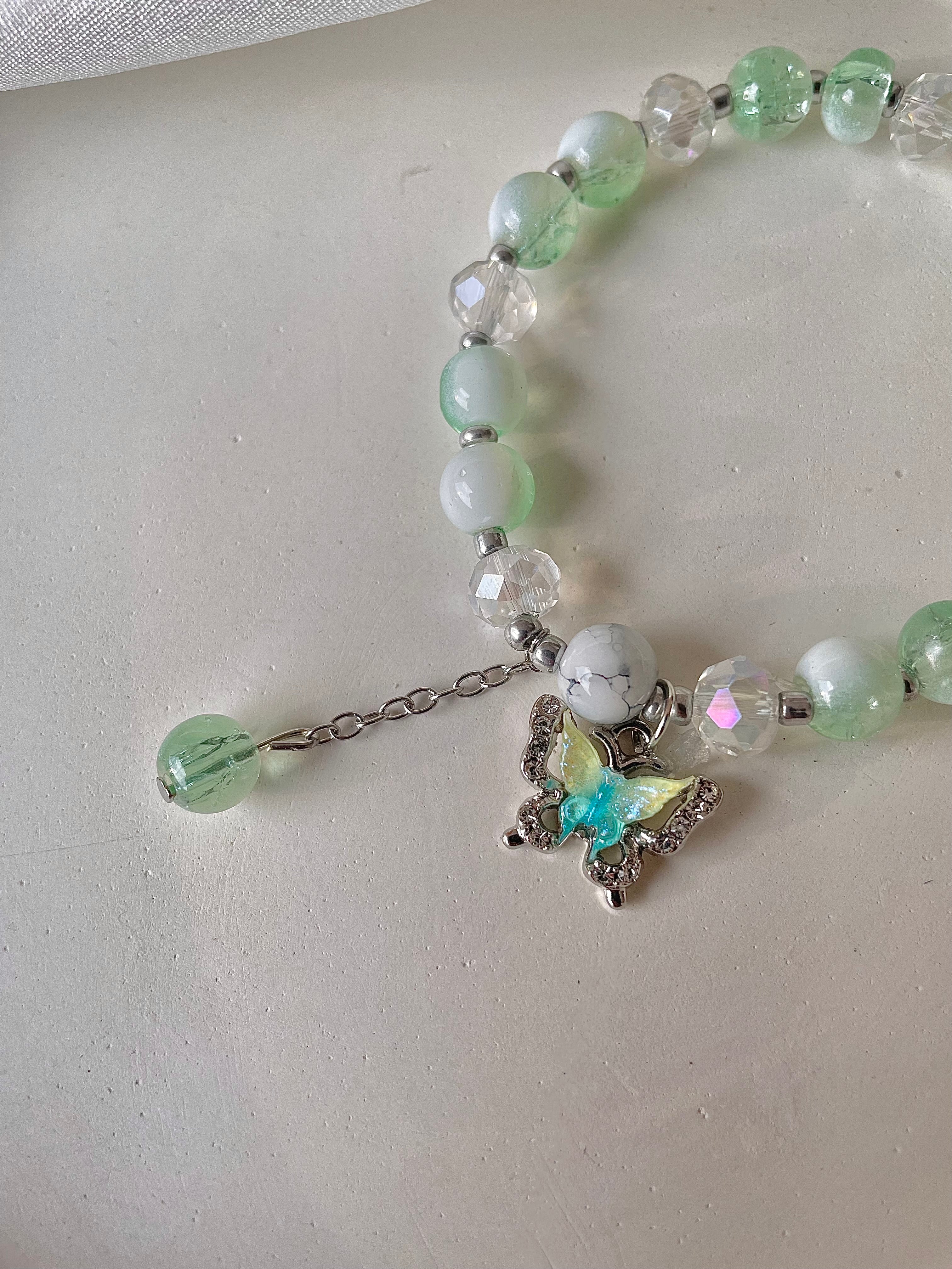 Angel Butterfly Dreamy Bracelet - green - Image 2