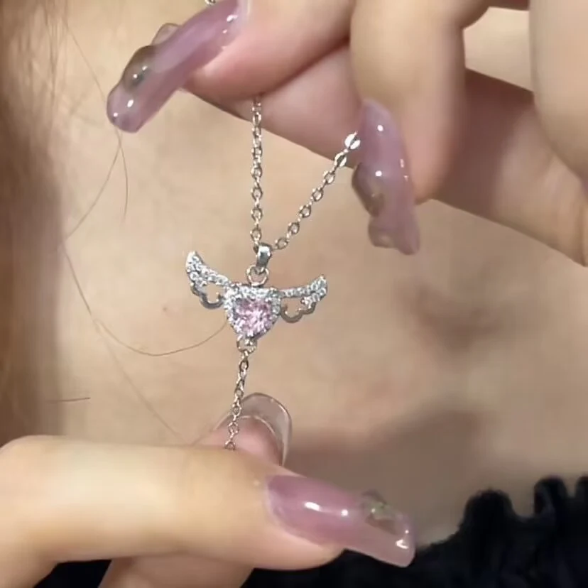 Angel Wing Necklace (movable wings) - Image 3