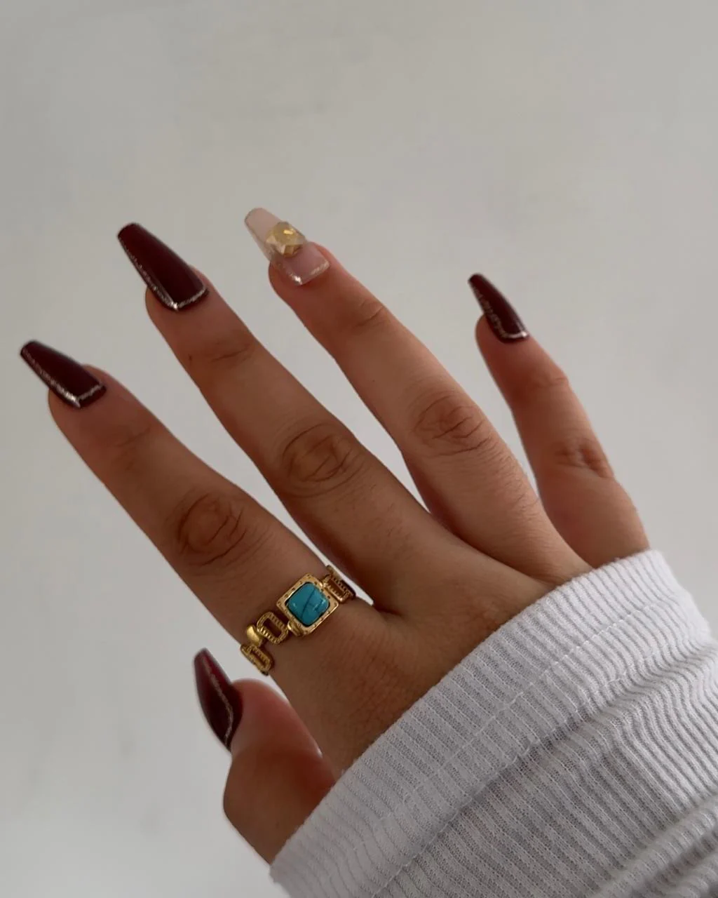 Aqua Azure Ring