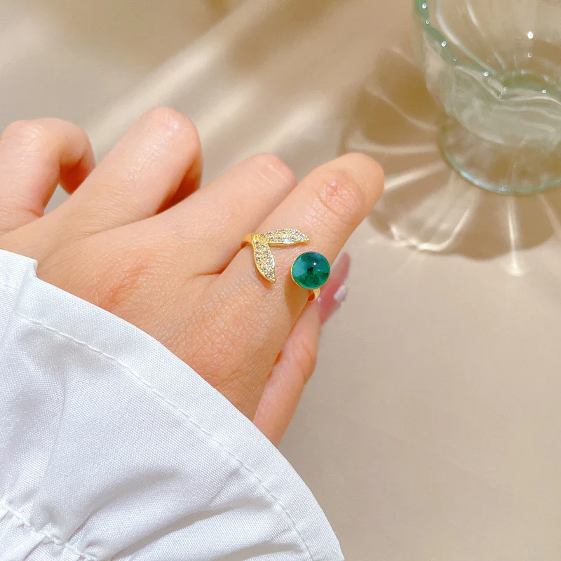 Aqua Fantasy Mermaid Ring - Image 2