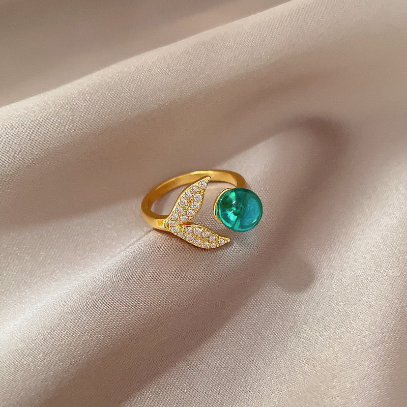 Aqua Fantasy Mermaid Ring - Image 4
