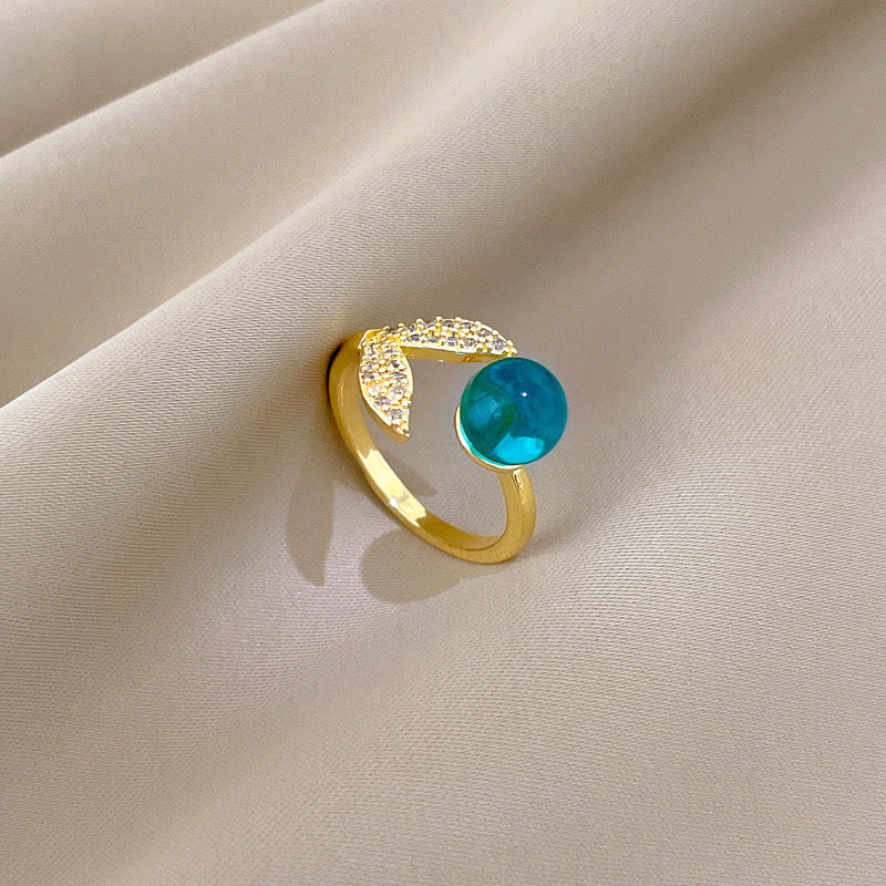 Aqua Fantasy Mermaid Ring - Image 5