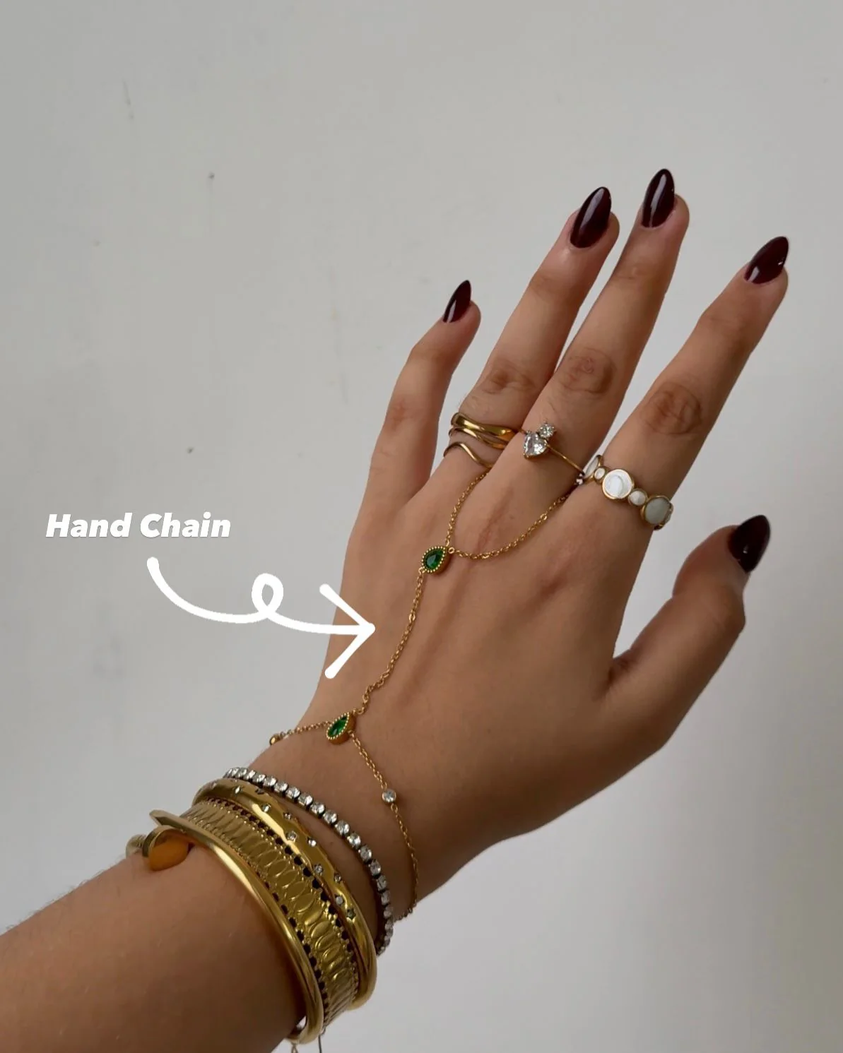 Arabian Princess Hand Chain - Image 2
