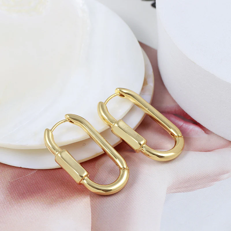 Audrey Hoop Earrings - Image 2