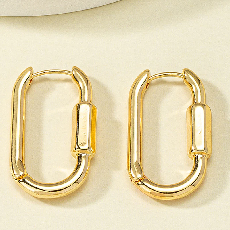 Audrey Hoop Earrings - Image 4
