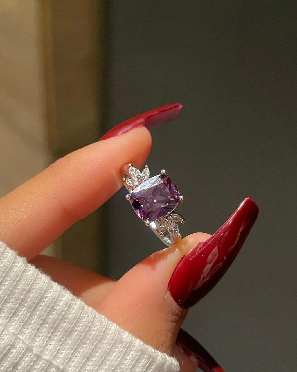 Aurelia Ring- purple - Image 3