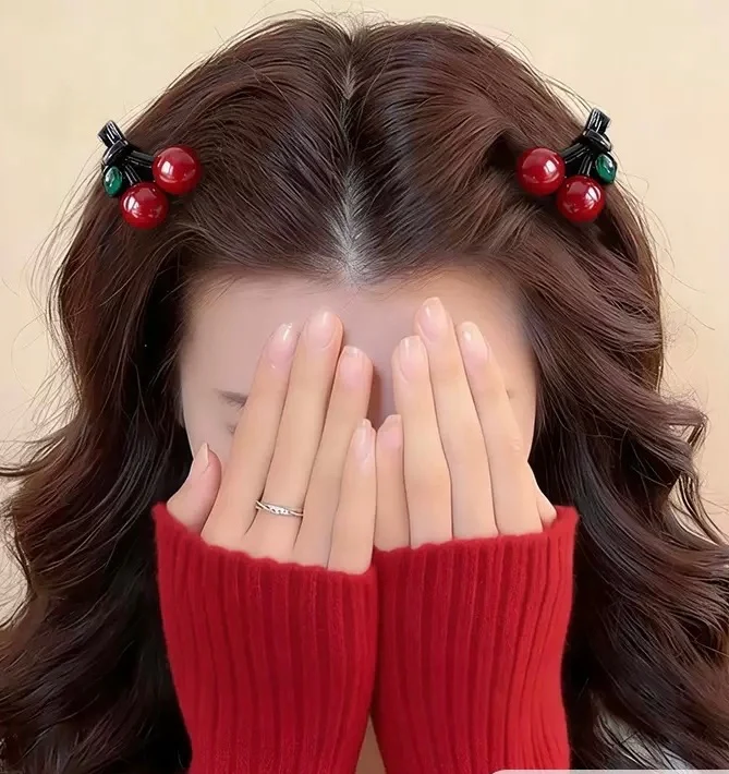 Baby Cherry Hair Clip - Image 2