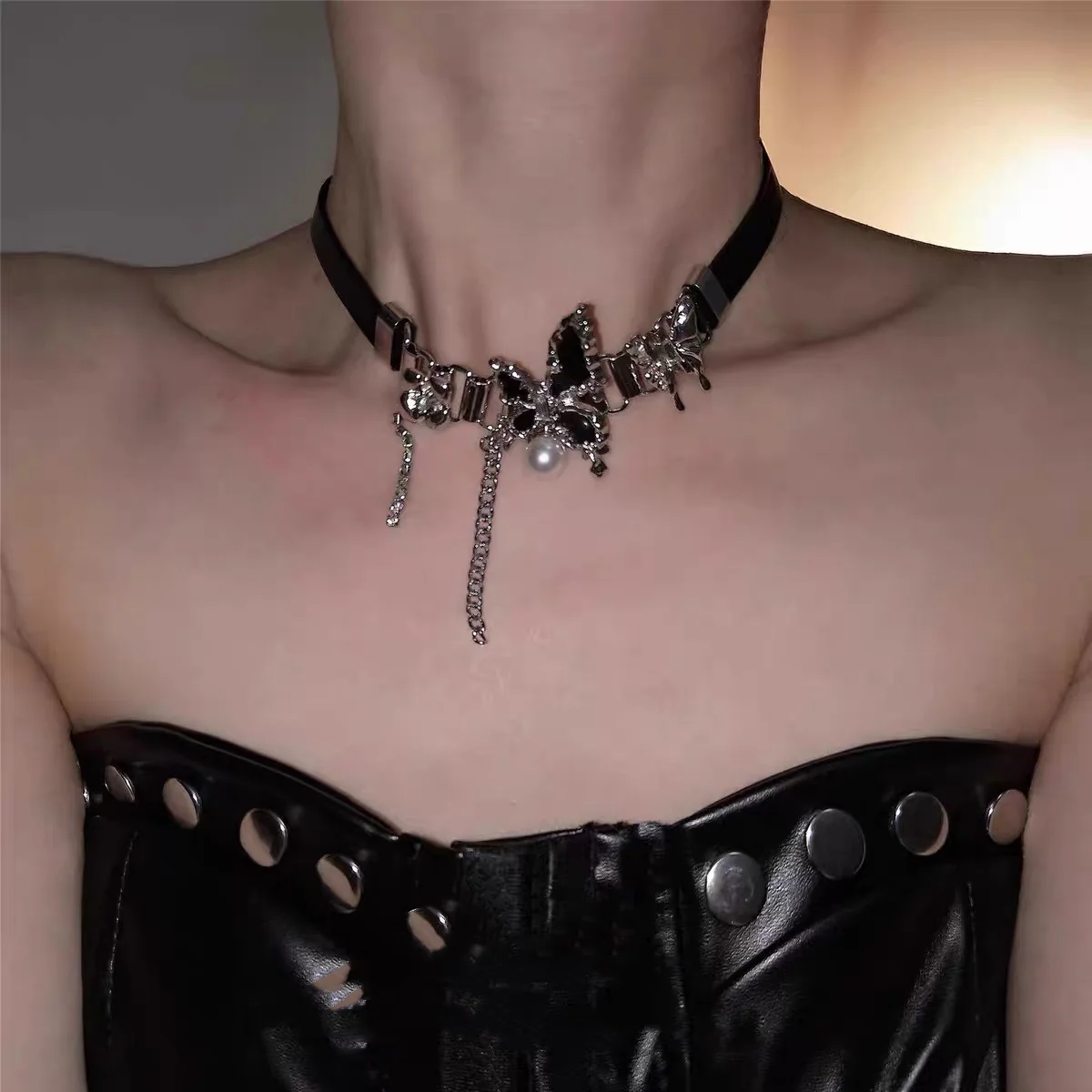 Bad girl Butterfly Necklace - Image 4