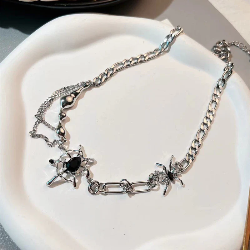 Baddie’s Web! Spider Necklace - Image 3