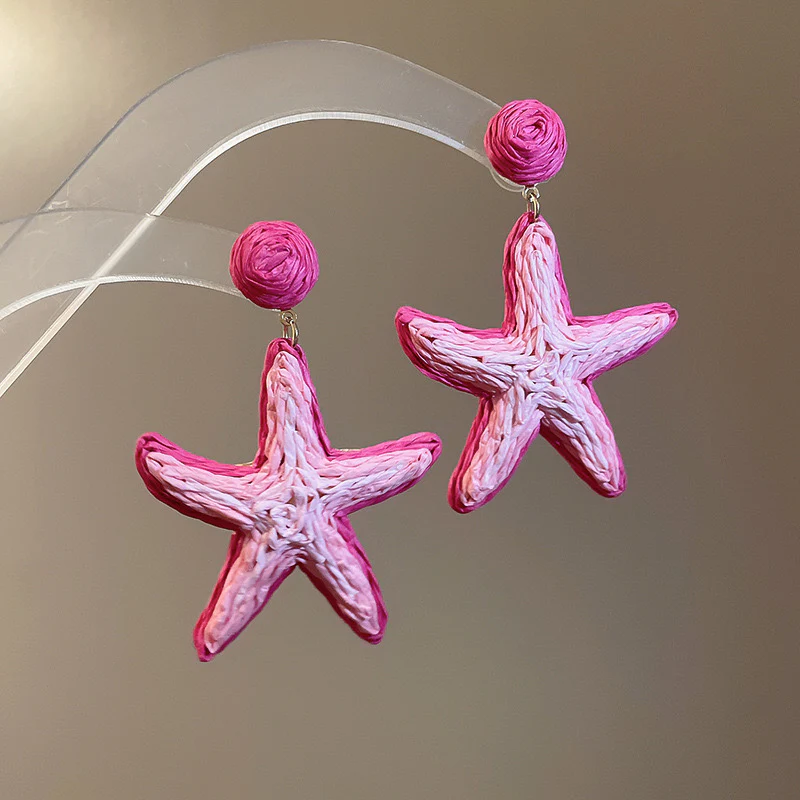 Starfish by Beach Earrings