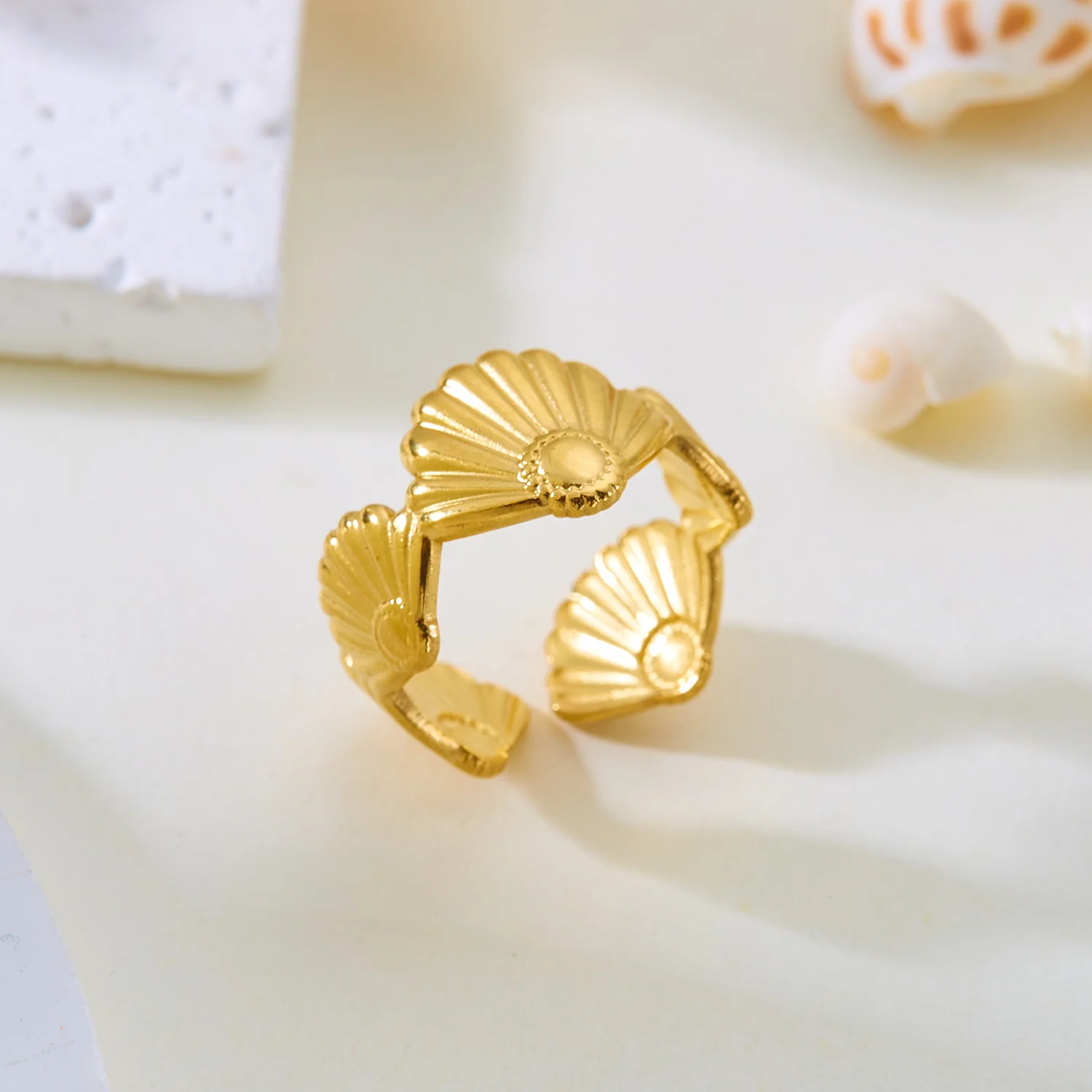 Bay-watch Shell Ring - Image 2
