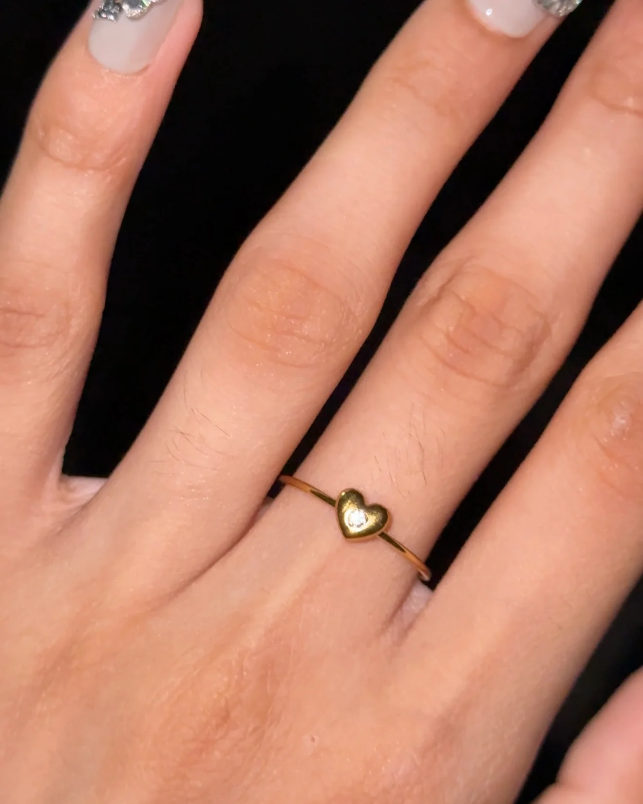 Be my baby! Heart Ring - Image 3