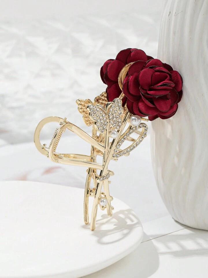 Be My Rose! Premium Hair Claw Clutcher - Image 4