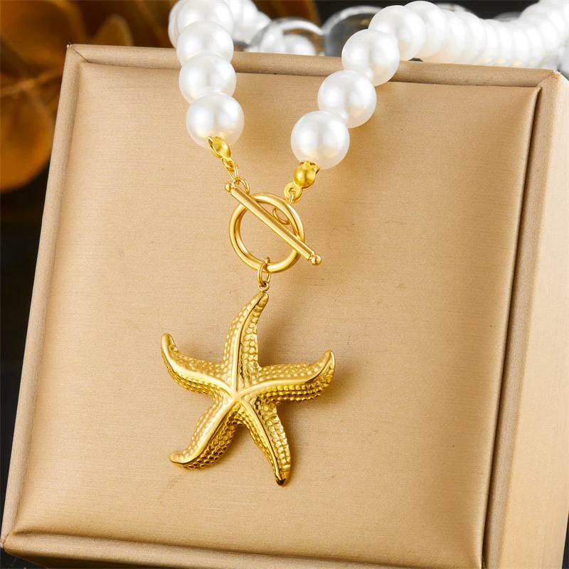 Beachy Baroque Pearl Necklace - Image 3
