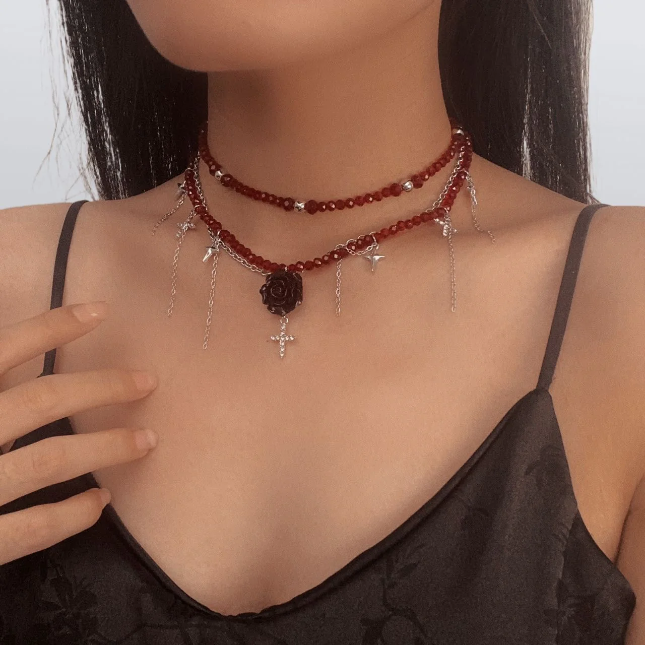 Beauty n the Baddie! Rose Necklace - Image 4