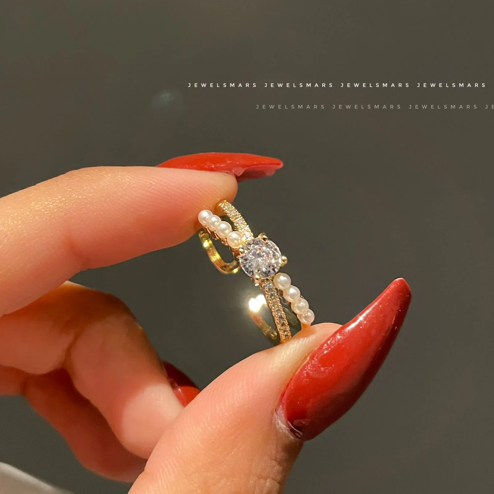 Bella Pearl Ring