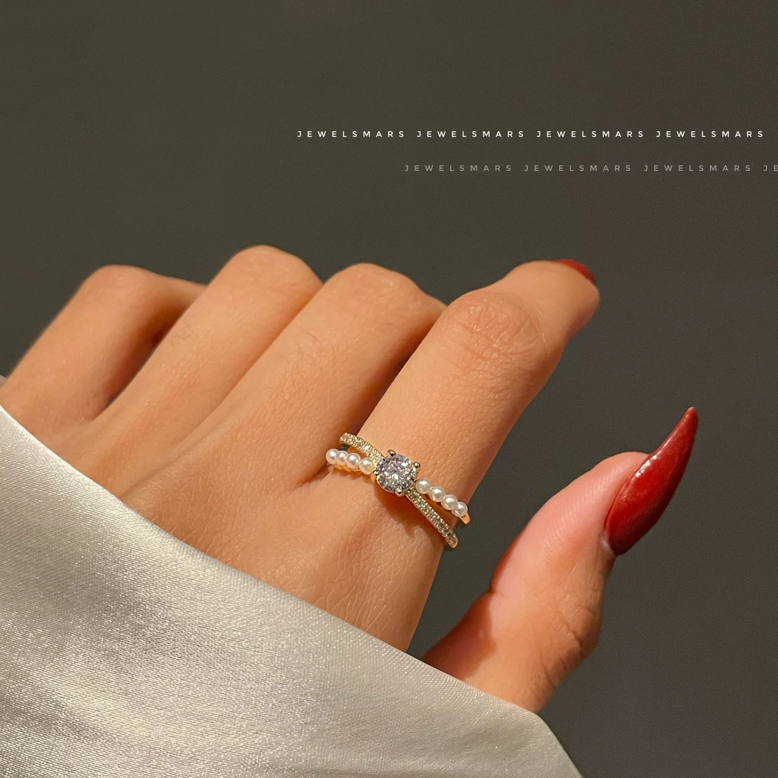 Bella Pearl Ring - Image 2