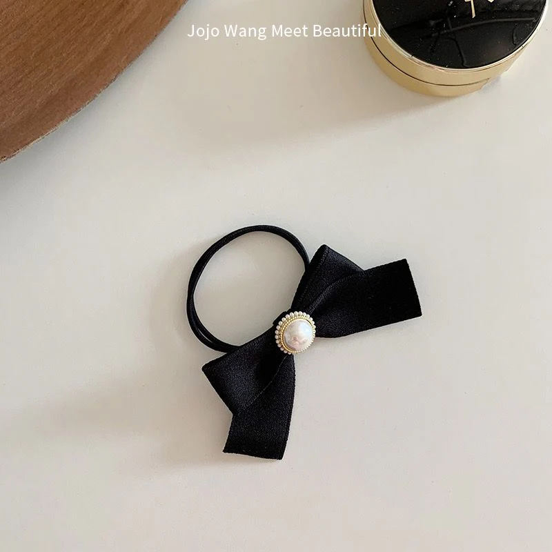 Black Bow Hairtie - Image 3