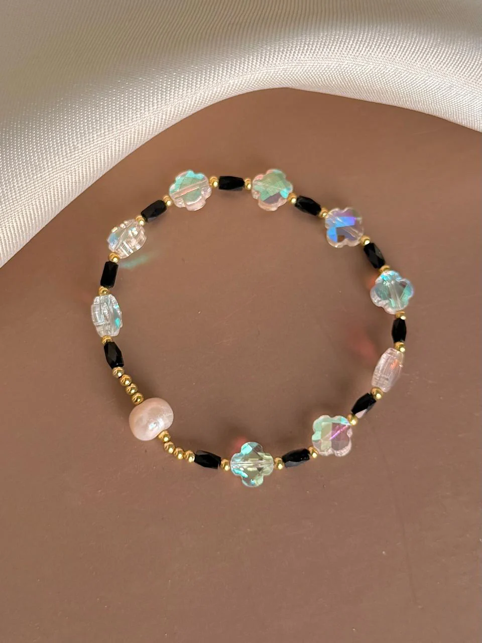 Black Clover Stretchable Bracelet