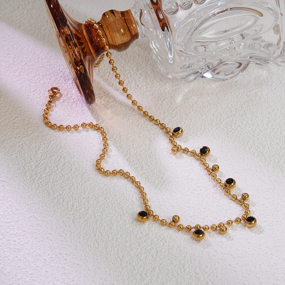 Black Magic Gold Necklace - Image 2