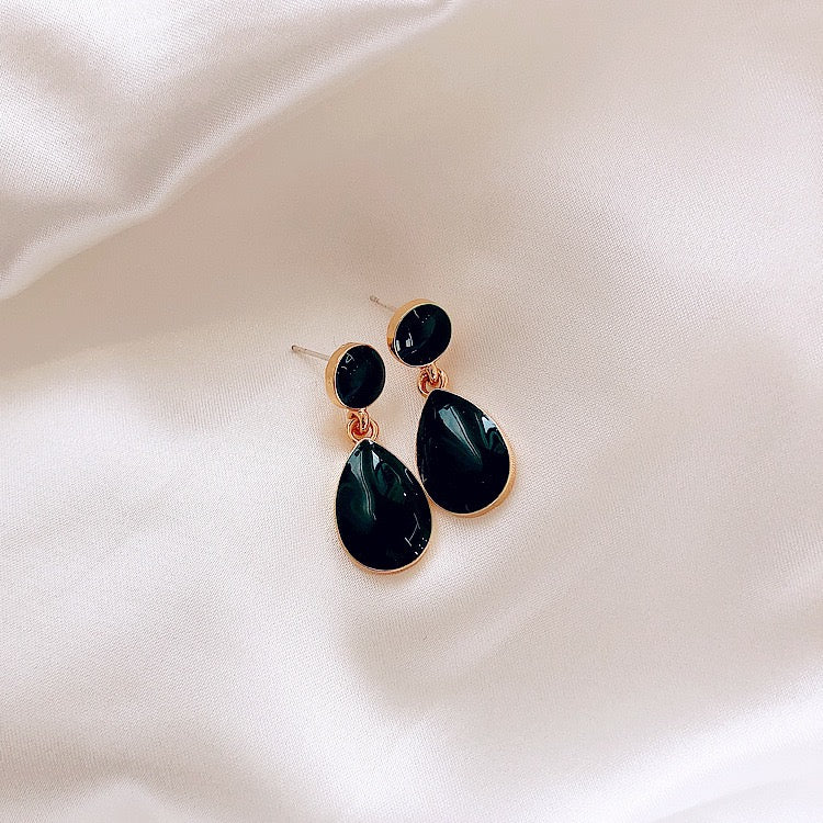 Black Spotlight Earrings - Image 3