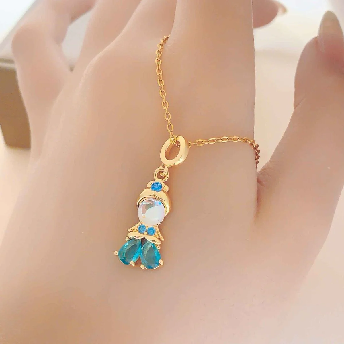Jasmine Princess Indpired Necklace - Image 2