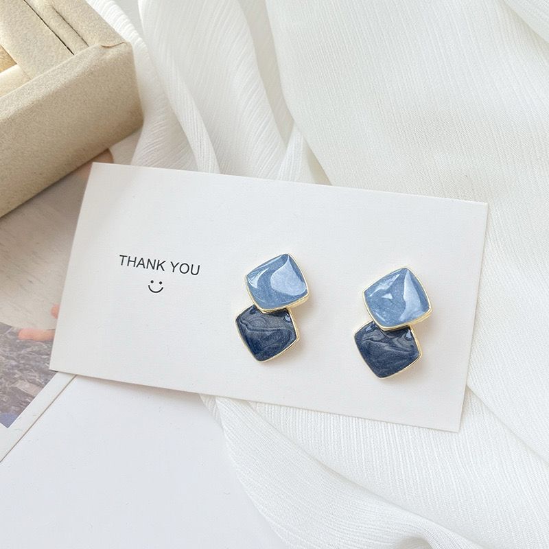 Blue on Blue Earrings - Image 12