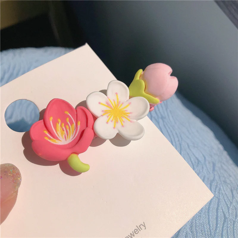 Blushcore Floral Hair Clips - Image 5