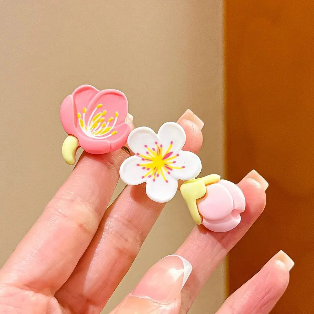 Blushcore Floral Hair Clips - Image 6