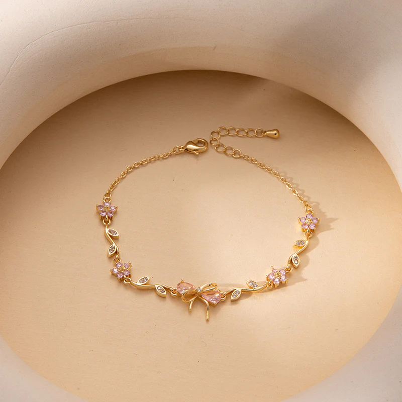 Blushed Florets Bracelet - Image 2