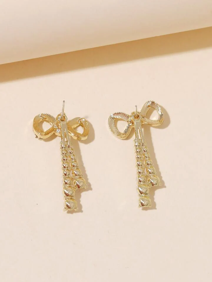 Bow Earjacket earrings - Image 4