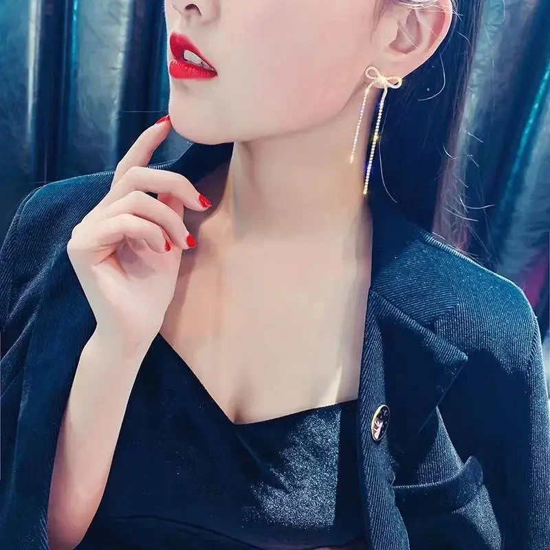 Bow Glam Earrings - Image 3