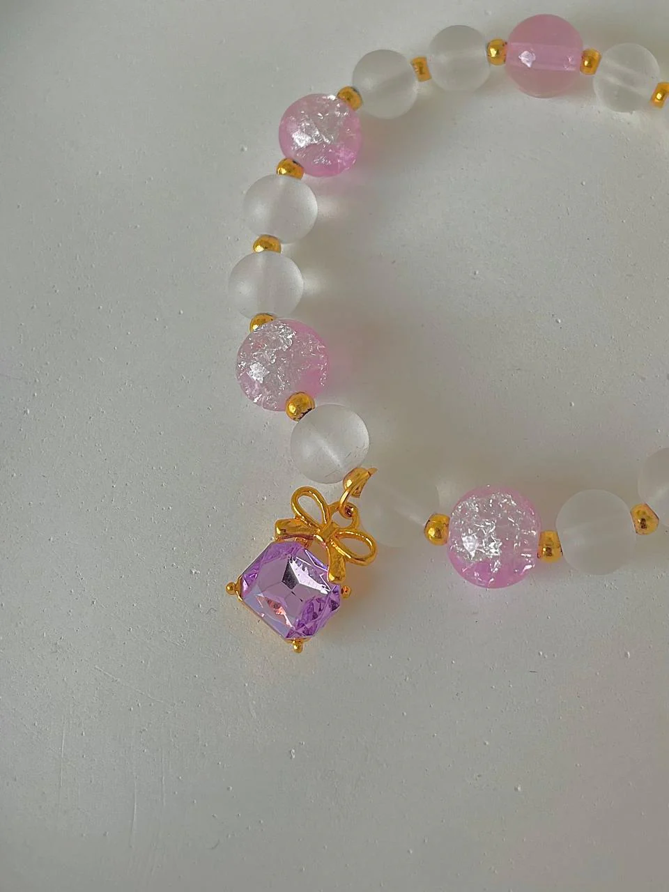 Bow Me Bracelet- purple - Image 2