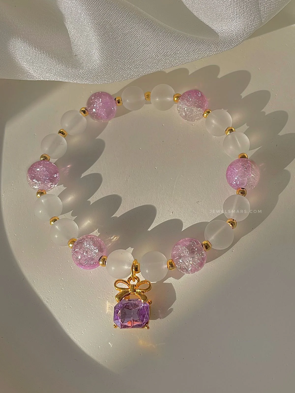 Bow Me Bracelet- purple