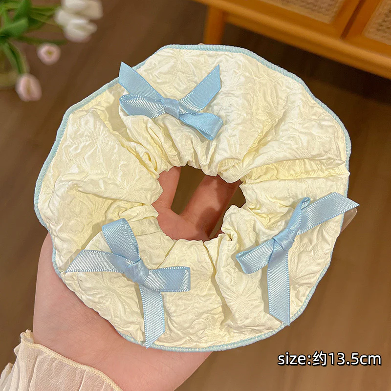 Bows of Blue Scrunchie - Image 2