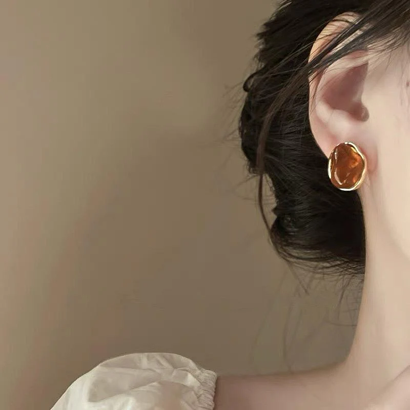 Browns Office Earrings - Image 2
