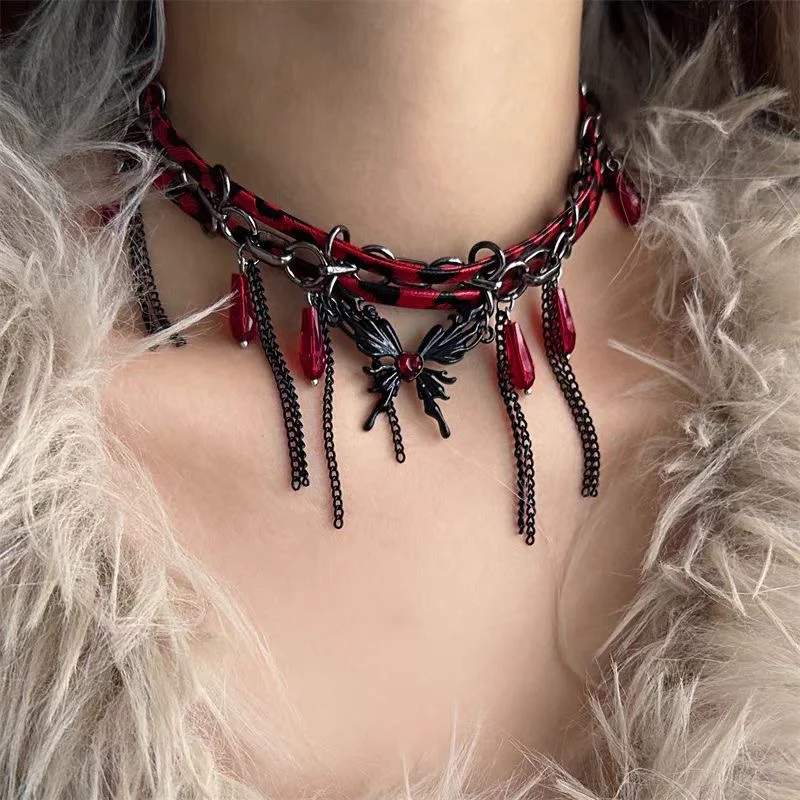 Brutally Beautiful Butterfly Necklace