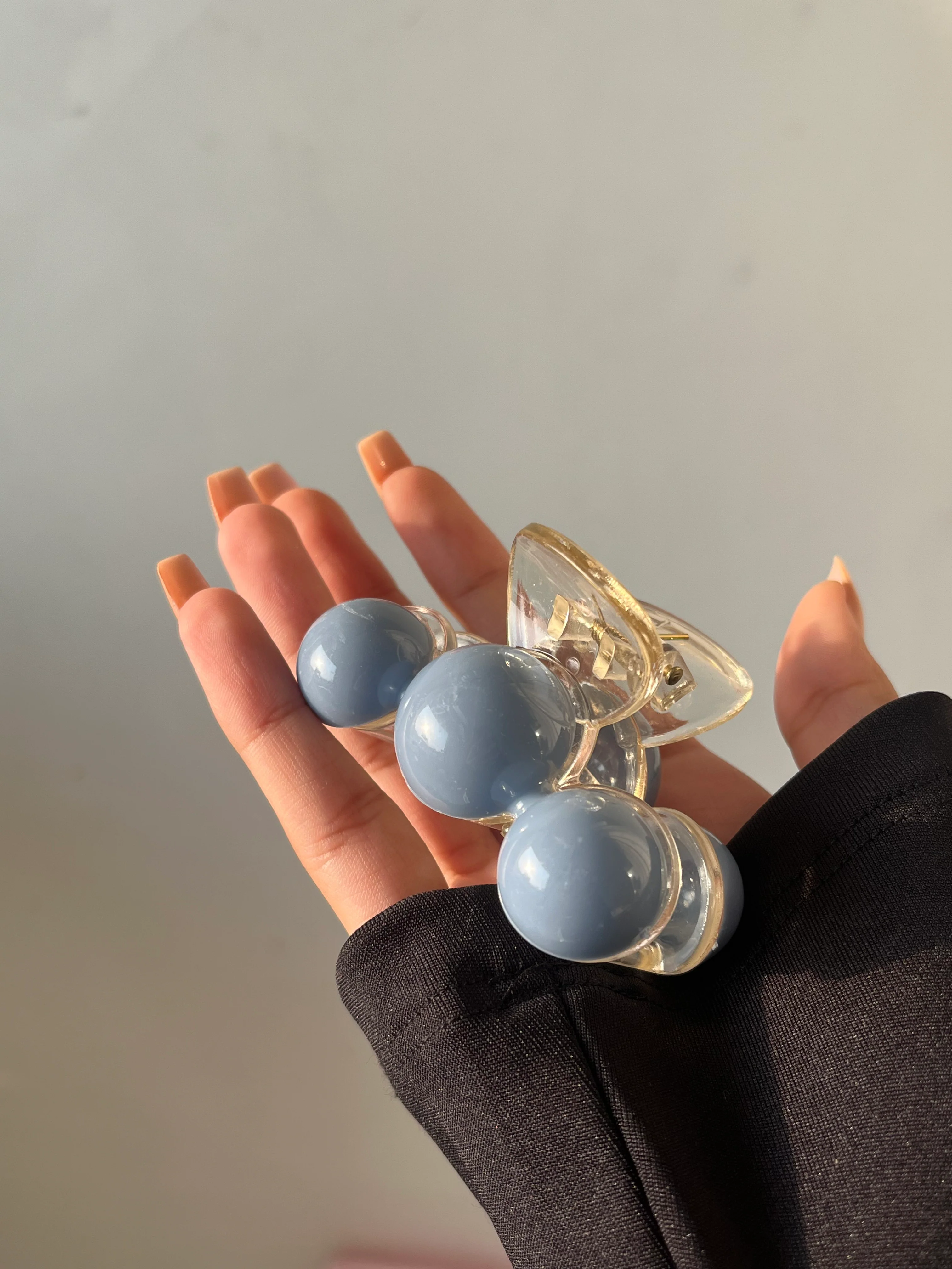 Bubble Claw Clip- blue - Image 2