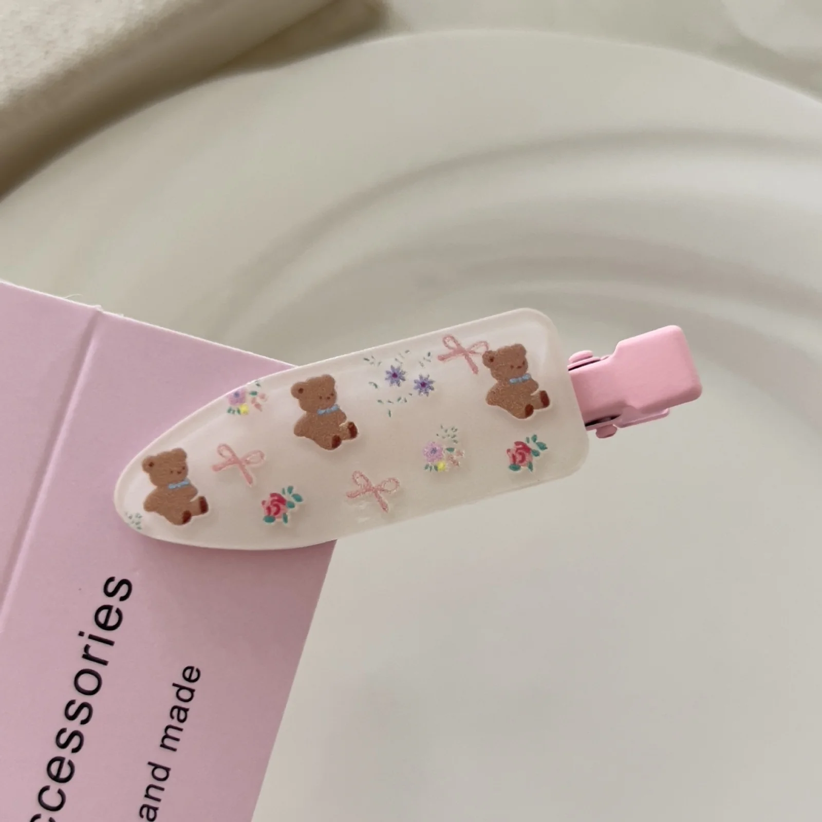 Bunny Coquette Hair Clip