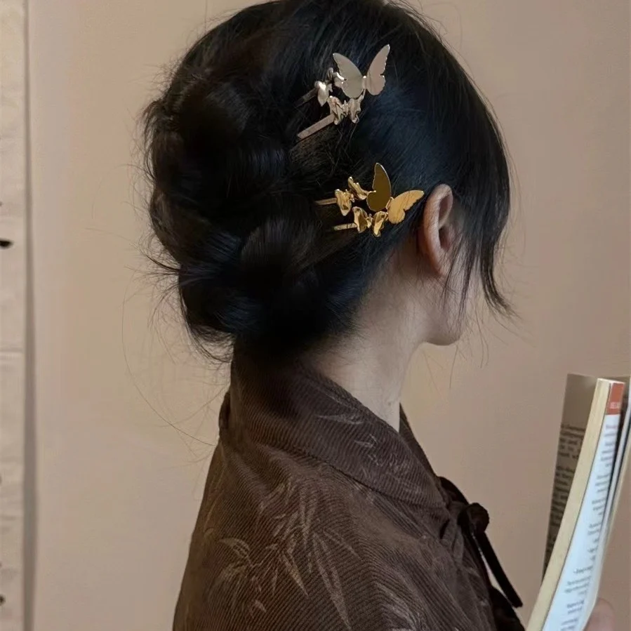 Butterfly Bae Chinese Style Bun Stick - Image 2