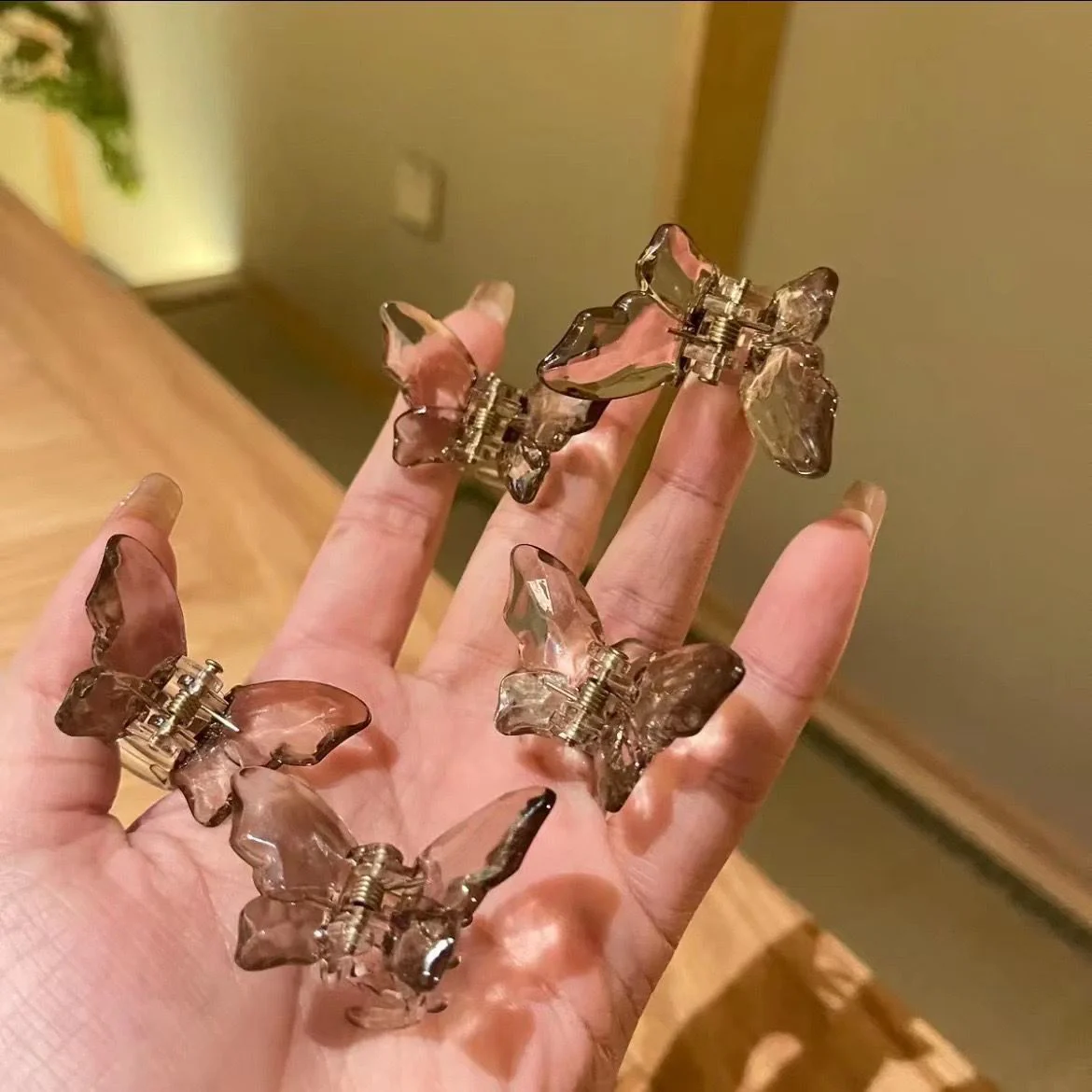 Butterfly Crystal Claw Clips- small - Image 7