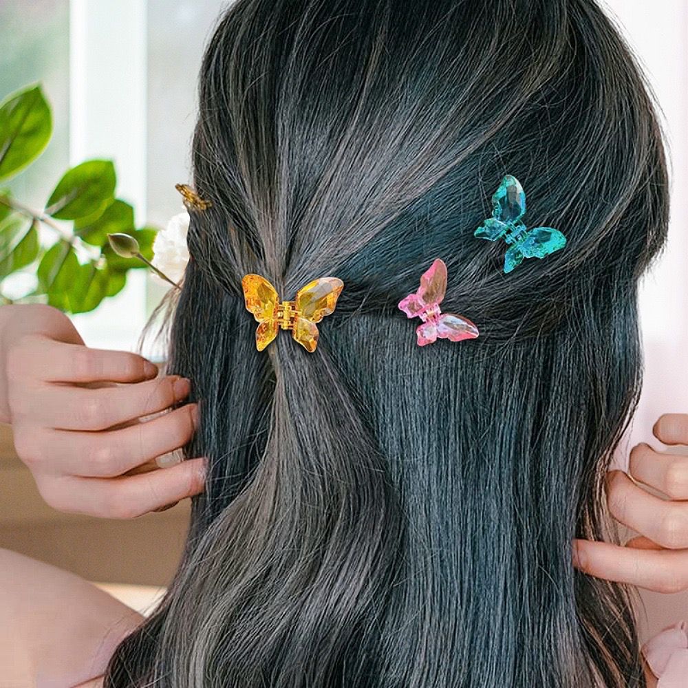 Butterfly Crystal Claw Clips- small - Image 8