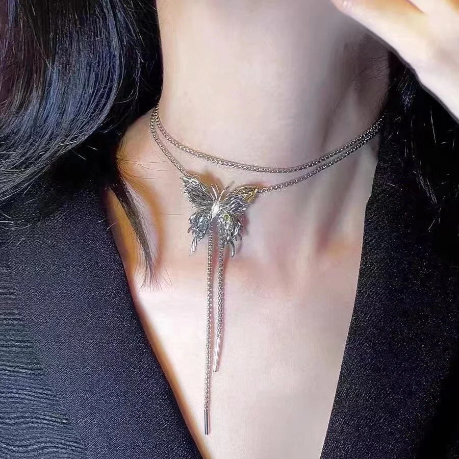 Butterfly Effect Multipurpose Chain Necklace / waist belt/ bracelet - Image 2