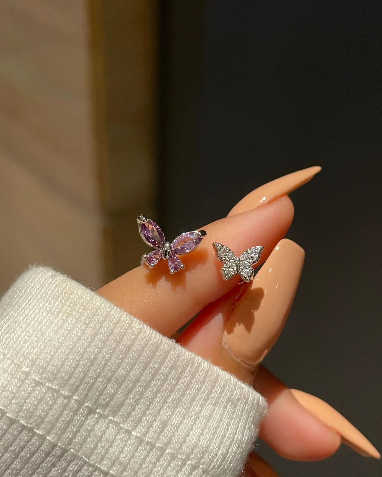 Butterfly Era Ring- purple