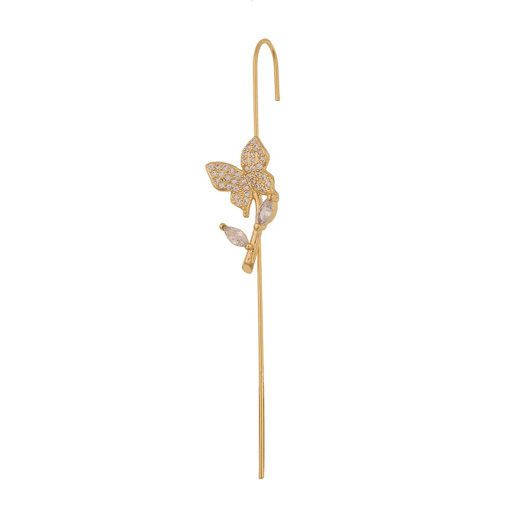 Butterfly Flower Earcuff - Image 2