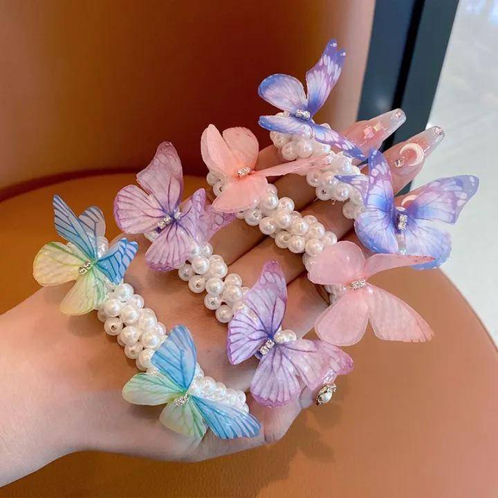 Butterfly Pearly Hairties - Image 6